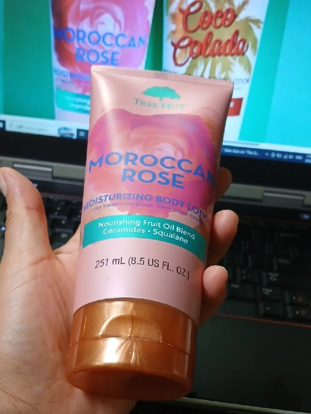 SEALED Moroccan Rose Moisturizing Body Lotion - Pink TREE HUT